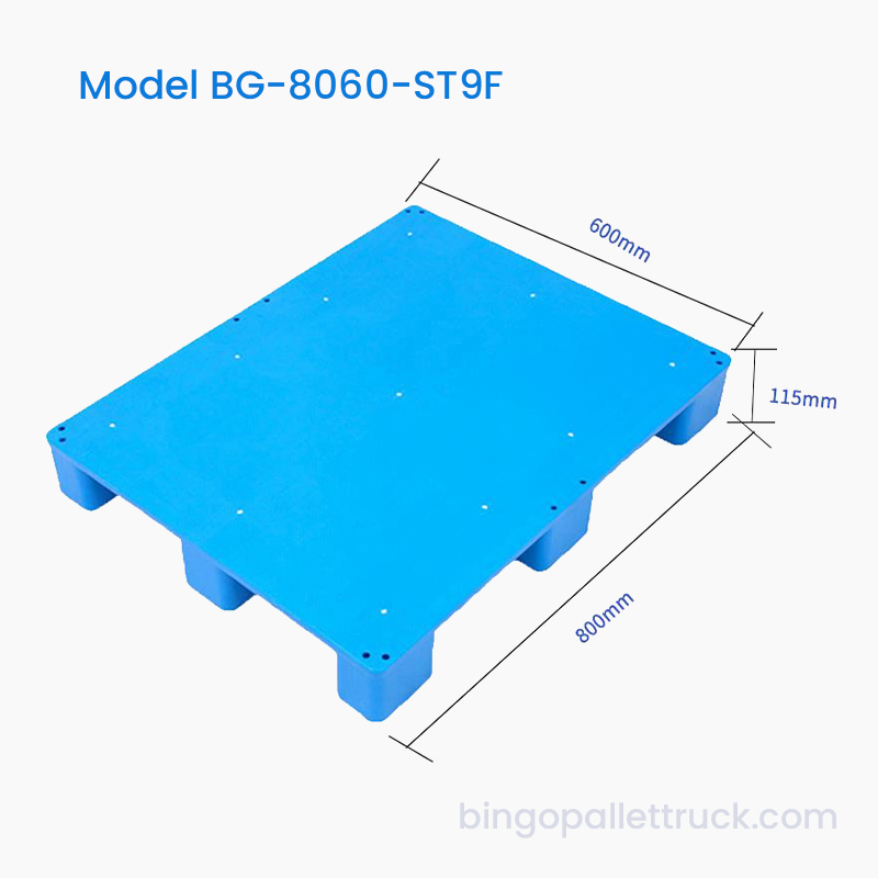 800 × 600 مم سطح صلب 9 أرجل لوح بلاستيكي خفيف التحمل