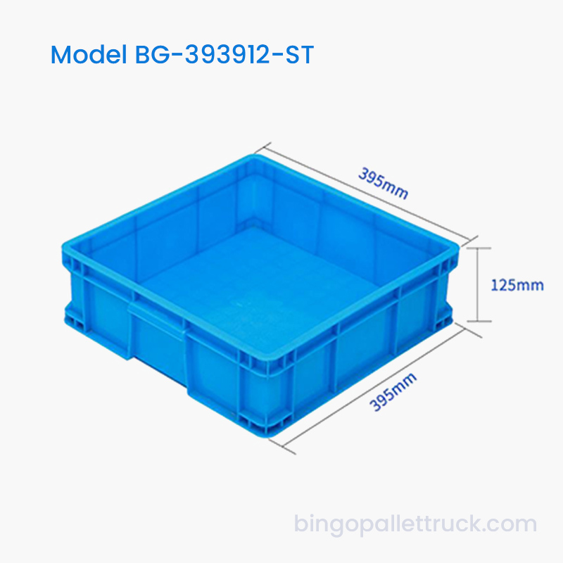 صندوق حمل قابل للتكديس من الفئة الغذائية HDPE بسعة 15 لتر للإنتاج