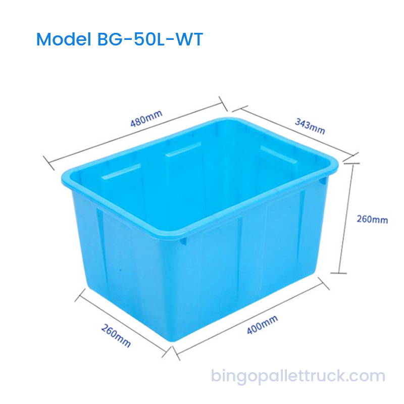خزان مياه HDPE عالي التحمل سعة 50 لتر